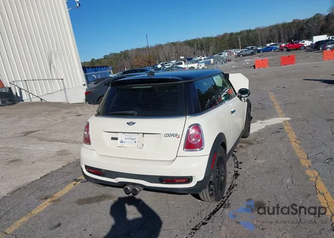 2013 Mini Hardtop Cooper S из США, поврежденный, VIN WMWSV3C50DT389226